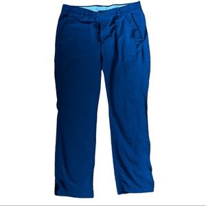 Mens Navy Under Armour Golf Pants